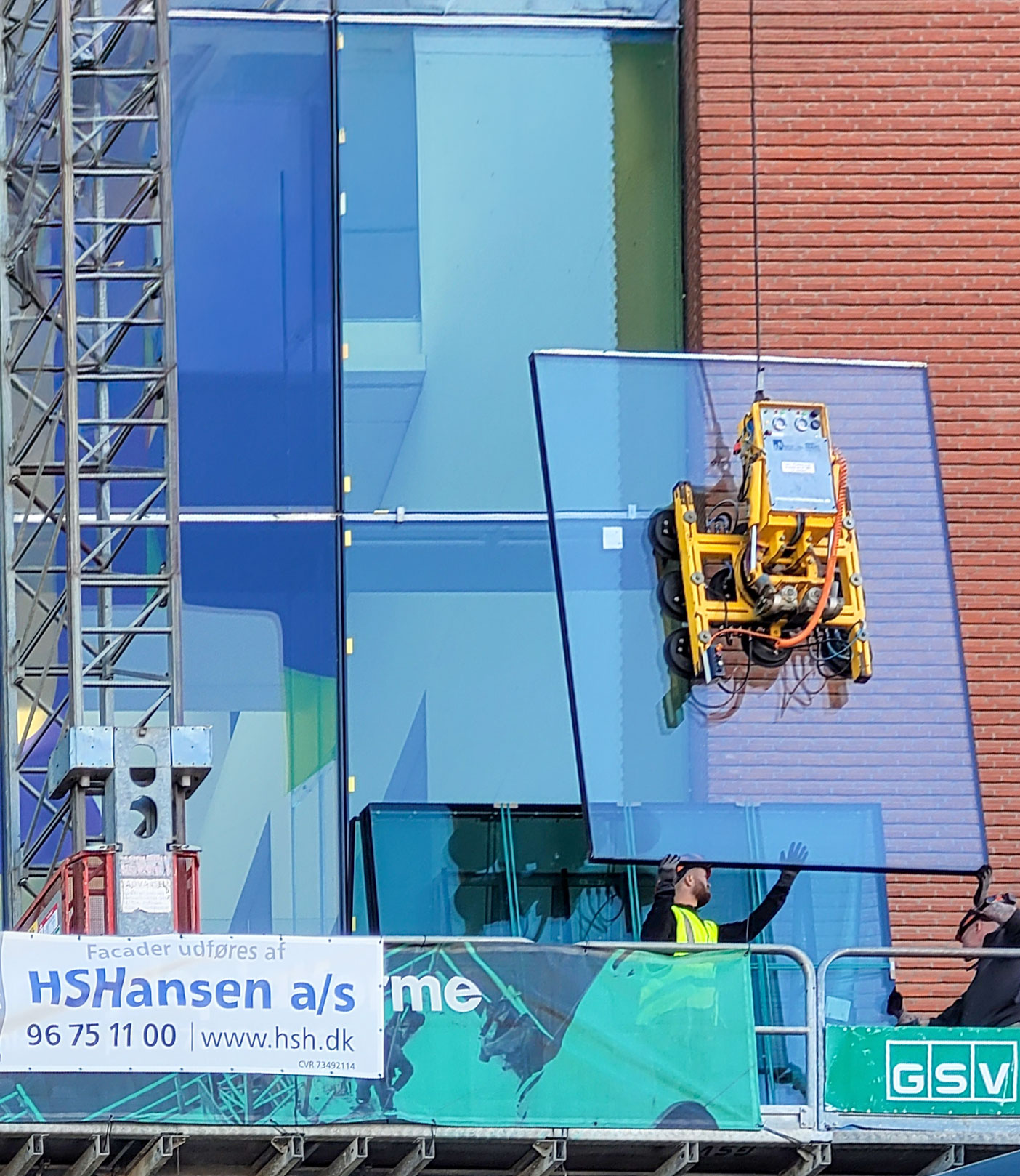 Glasudskiftning på ARoS