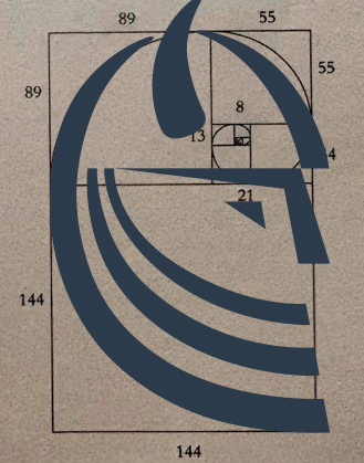 HSHansen logo og Fibonacci