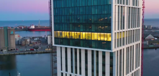 Facaderentreprise HSHansen - Mindet Aarhus